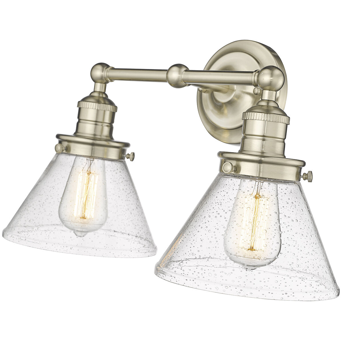 Eyden 2 Light 18.38 inch Modern Gold Vanity Light Wall Light